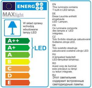 Wandlampe Max Light Silk W0256 Chrom LED 40 cm 4 Wandlampe Max Light Silk W0256 Chrom LED 40 cm small 4