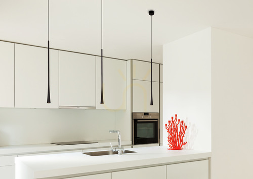 Prüfen Pendelleuchte Max Light Coffee P0373 schwarz 160 cm LED 7W
