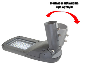 LED Straßenlampe Rand 60W 4000K Nichia small 3