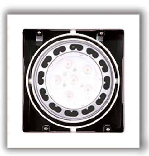Prüfen Einbauleuchte Max Light Matrix H0059 weiß Metall AR111 50W