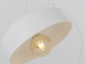 Hängelampe POPO FLAT L 4 - weiß small 4