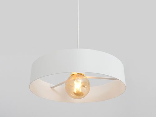 Prüfen CustomForm FAY 1 L Pendelleuchte weiß, Stahl, E27, 35 cm