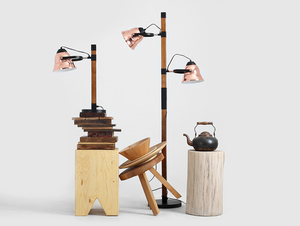 SHERLOCK TABLE Tischleuchte - Kupfer small 2