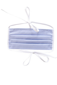 Sky - Hygienemaske, wiederverwendbar, 5 Baumwolle, blau small 3