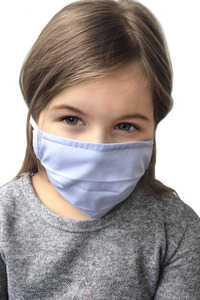 Weiß - Wiederverwendbare weiße Baumwollfiltermasken 5 Stück small 4