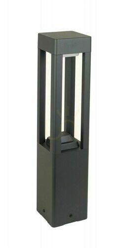 Prüfen Außenstehleuchte SU-MA Fan Kwadrat FKW-500 dunkelgrau 50 cm GX53