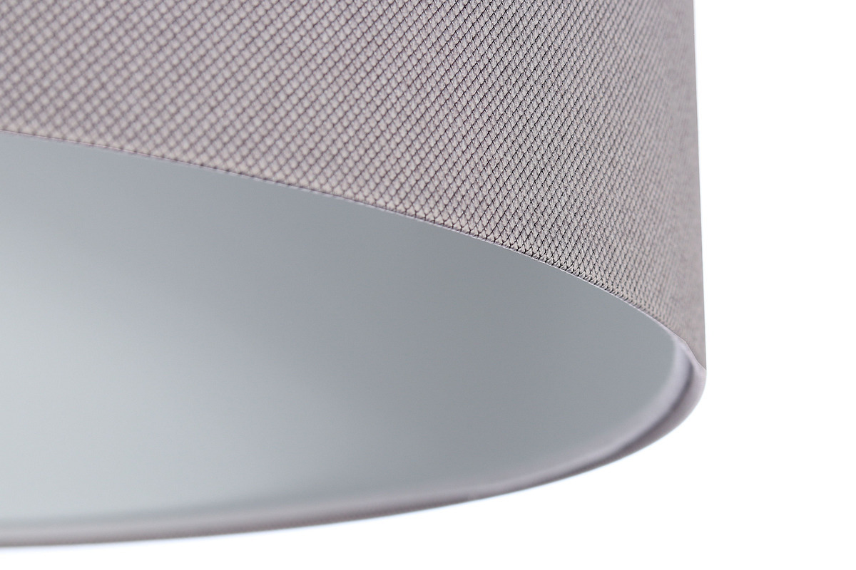 Aussicht Gepolsterte Lederlampe, grau E27 60W Gepolsterte Lederlampe, grau E27 60W