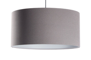 Gepolsterte Lederlampe, grau E27 60W 6 Gepolsterte Lederlampe, grau E27 60W small 6