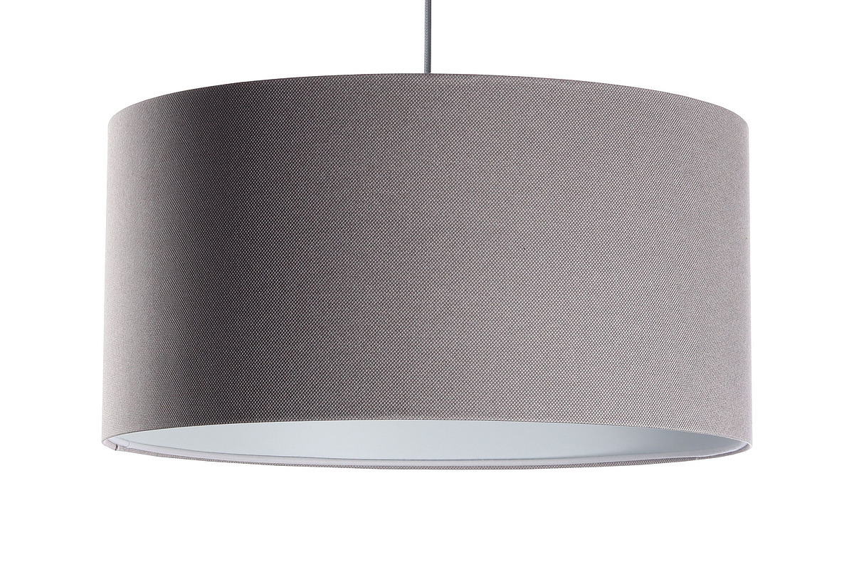 Aussicht Gepolsterte Lederlampe, grau E27 60W Gepolsterte Lederlampe, grau E27 60W