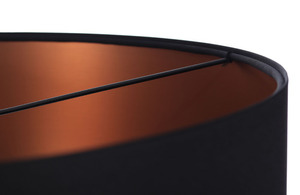 Schwarzes Leder 60W E27 Hängelampe Kupfer, Satin 4 Schwarzes Leder 60W E27 Hängelampe Kupfer, Satin small 4