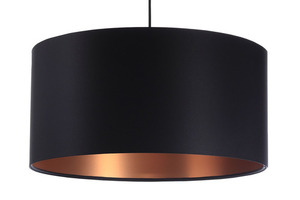 Schwarzes Leder 60W E27 Hängelampe Kupfer, Satin 7 Schwarzes Leder 60W E27 Hängelampe Kupfer, Satin small 7
