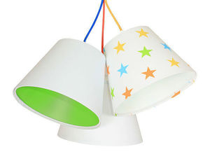 Lampe für Kinder EIMER E27 60W bunte Sterne, grün 1 Lampe für Kinder EIMER E27 60W bunte Sterne, grün small 1