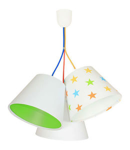 Lampe für Kinder EIMER E27 60W bunte Sterne, grün 0 Lampe für Kinder EIMER E27 60W bunte Sterne, grün small 0