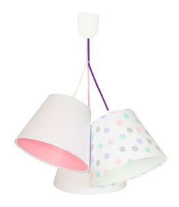 Babyzimmerlampe EIMER E27 60W Punkte, weiß small 0