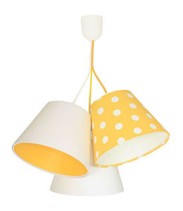 Kinderzimmer Kronleuchter EIMER E27 60W Mango, gepunktetes Muster small 0