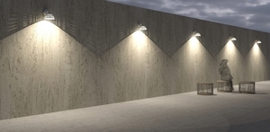 Platek MESH Außenwandleuchte - LED 4000K small 4