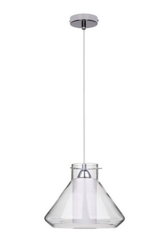 Prüfen Britop Lighting Universe Pendelleuchte aus transparentem Glas, E27, 30 cm
