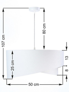 Eleganzlampe für einen Teenager 60W E27 weiß / Farben small 4