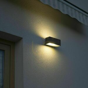Außenwandleuchte SU-MA ZN-K100 dunkelgrau IP54 Aluminium Glas E27 small 2