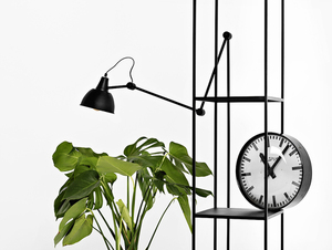Metallregal CustomForm TENSIO PILLAR 3F 140 × 30 × 30 cm, schwarz small 1