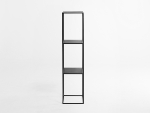 Metallregal CustomForm TENSIO PILLAR 3F 140 × 30 × 30 cm, schwarz small 3