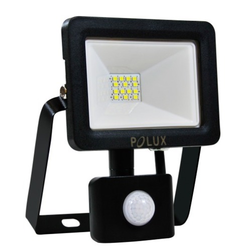 Prüfen LED Projektor POLUX 10W IP65 Sensor schwarz