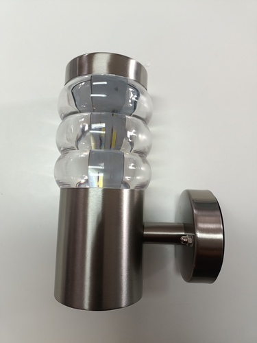Prüfen Gartenwandleuchte LED POLUX PORTO SG0002UP 36CW gerade Edelstahl